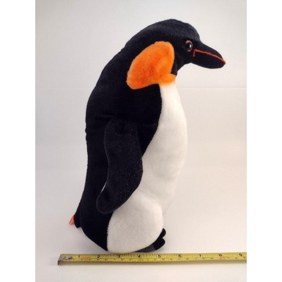 Wild Republic Emperor Penguin Bird Plush 12" Stuffed Animal Plush Antarctica - Picture 11 of 11